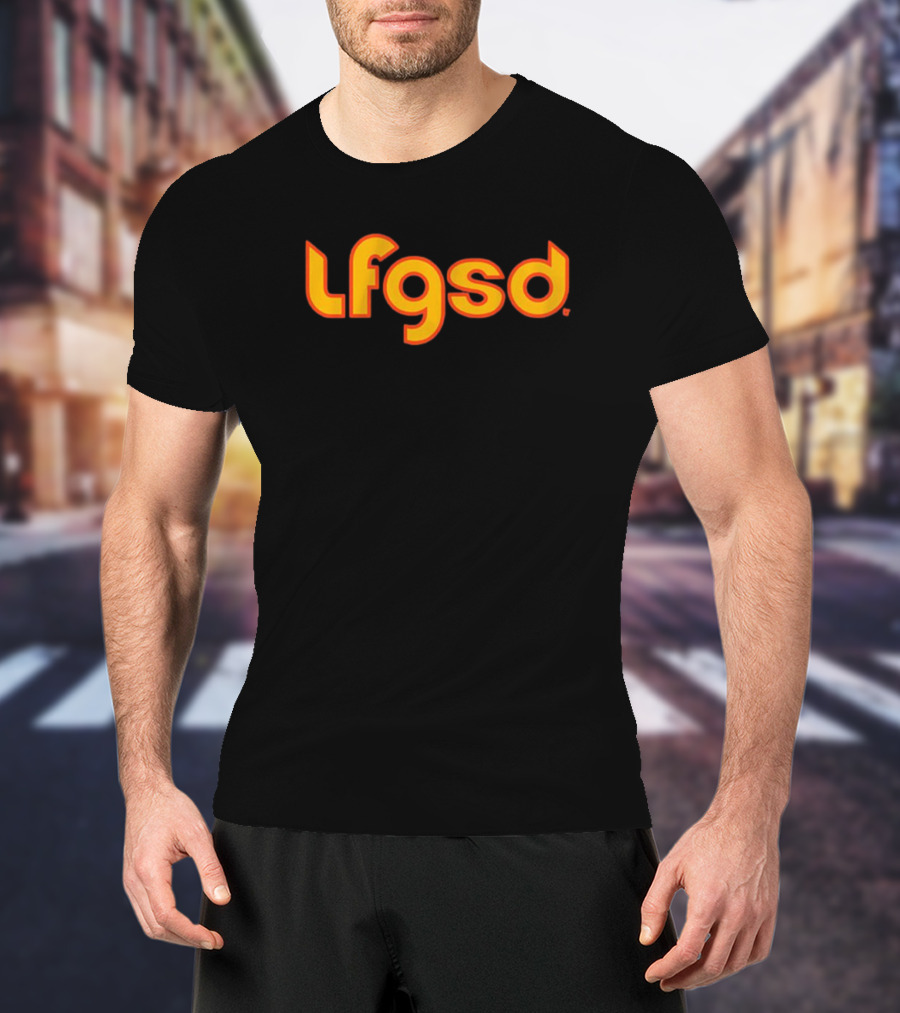 LFGSD Orange Retro T-Shirt