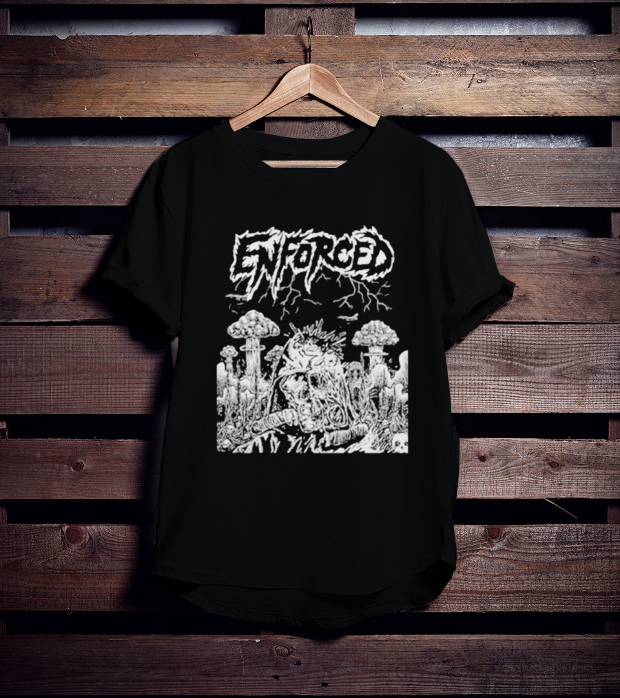Enforced UXO Apocalyptic Skull Explosions T-Shirt