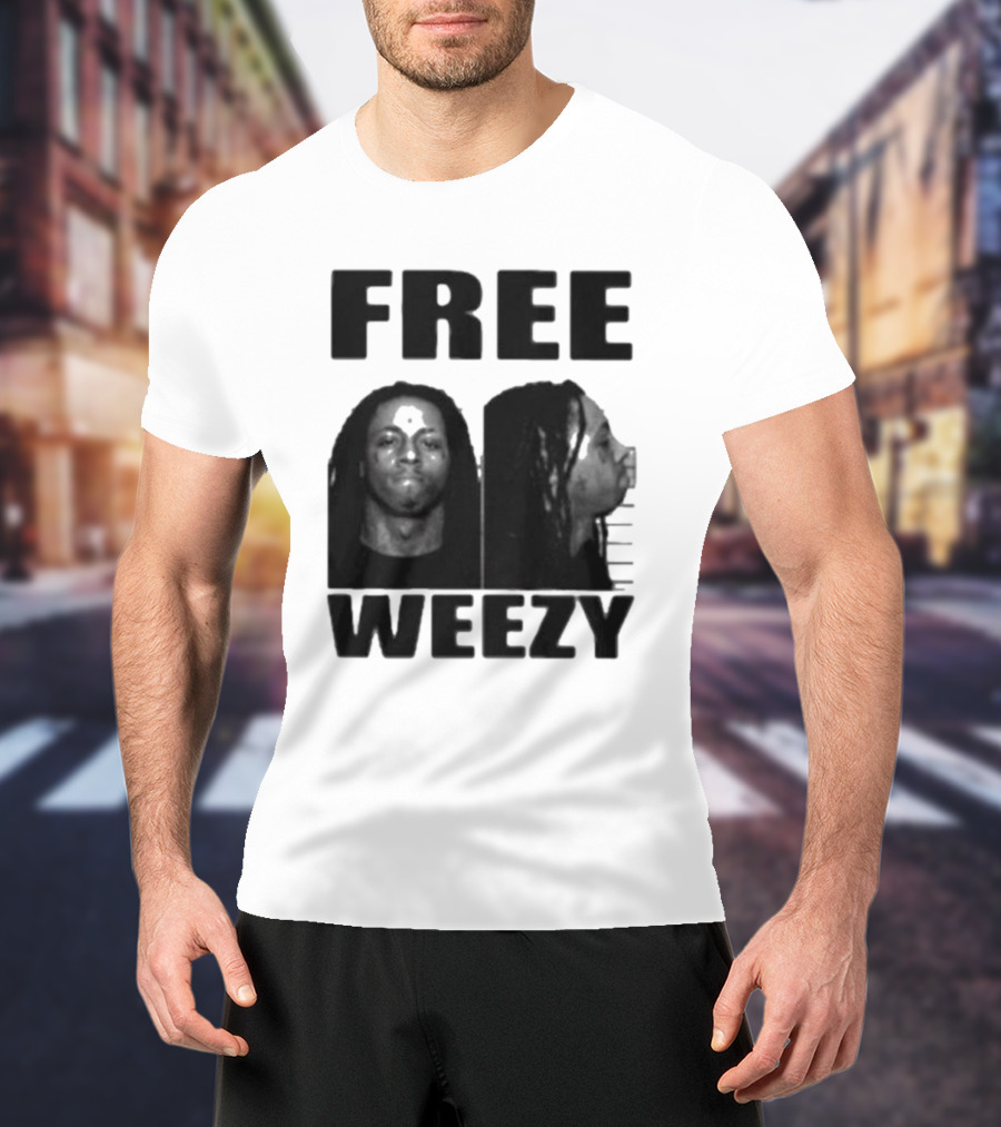 Free Weezy Mugshot Photos T-Shirt