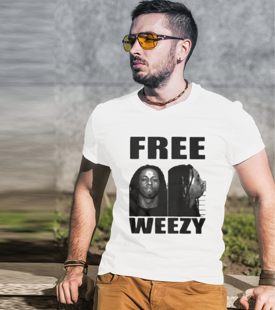 Free Weezy Mugshot Photos T-Shirt