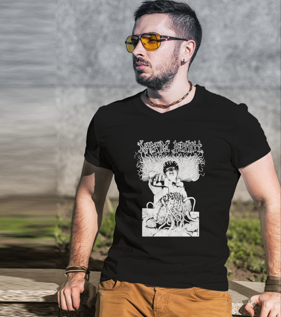 Napalm Death Tradition Psychedelic Tentacles T-Shirt