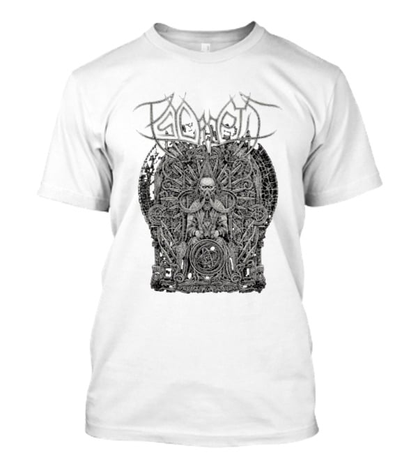 Psycroptic Intricate Skull Throne T-Shirt