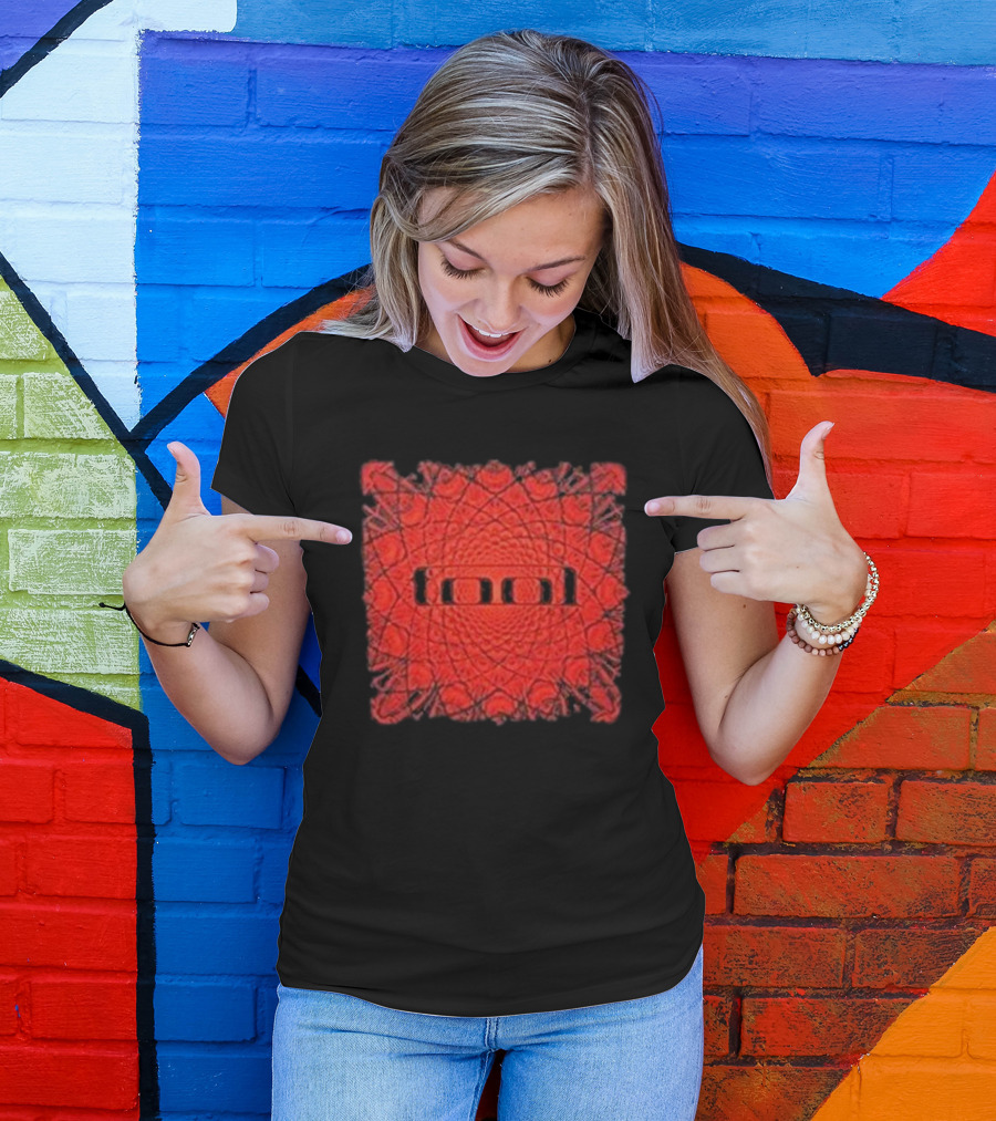 Tool Red Geometric T-Shirt