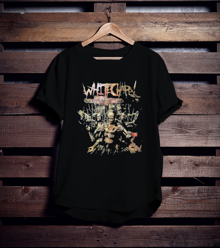 Whitechapel A New Era Of Corruption Mechanical Dystopia T-Shirt
