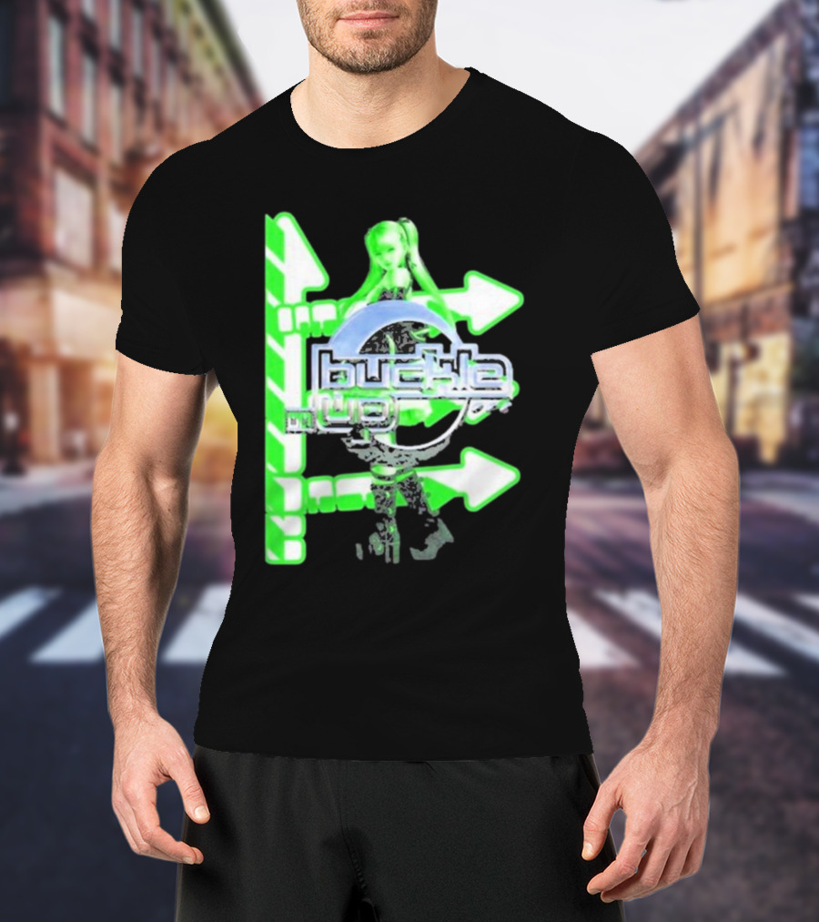 Buckle On Up Quality Spx6900 Green Arrows T-Shirt