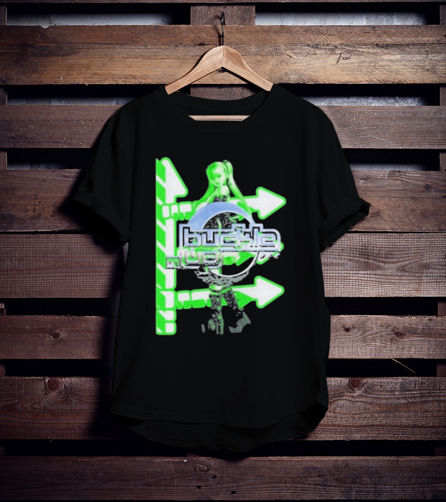 Buckle On Up Quality Spx6900 Green Arrows T-Shirt