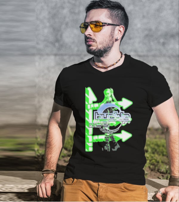 Buckle On Up Quality Spx6900 Green Arrows T-Shirt