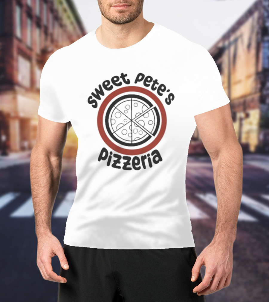 Sweet Pete’s Pizzeria Pizza Circle T-Shirt