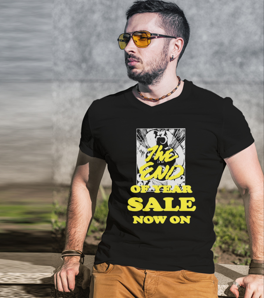 The End Of Year Sale Now On Comic Style Pop Art Explosion T-Shirt