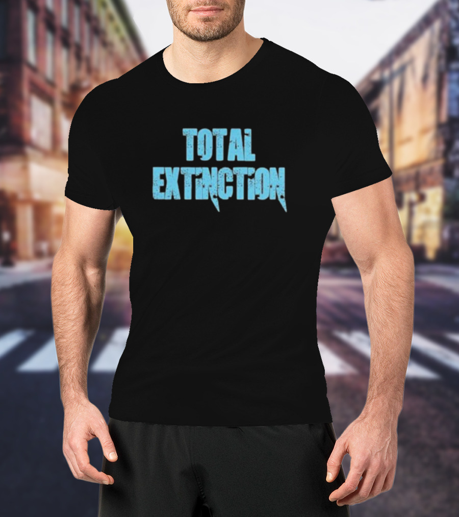 Total Extinction Blue T-Shirt