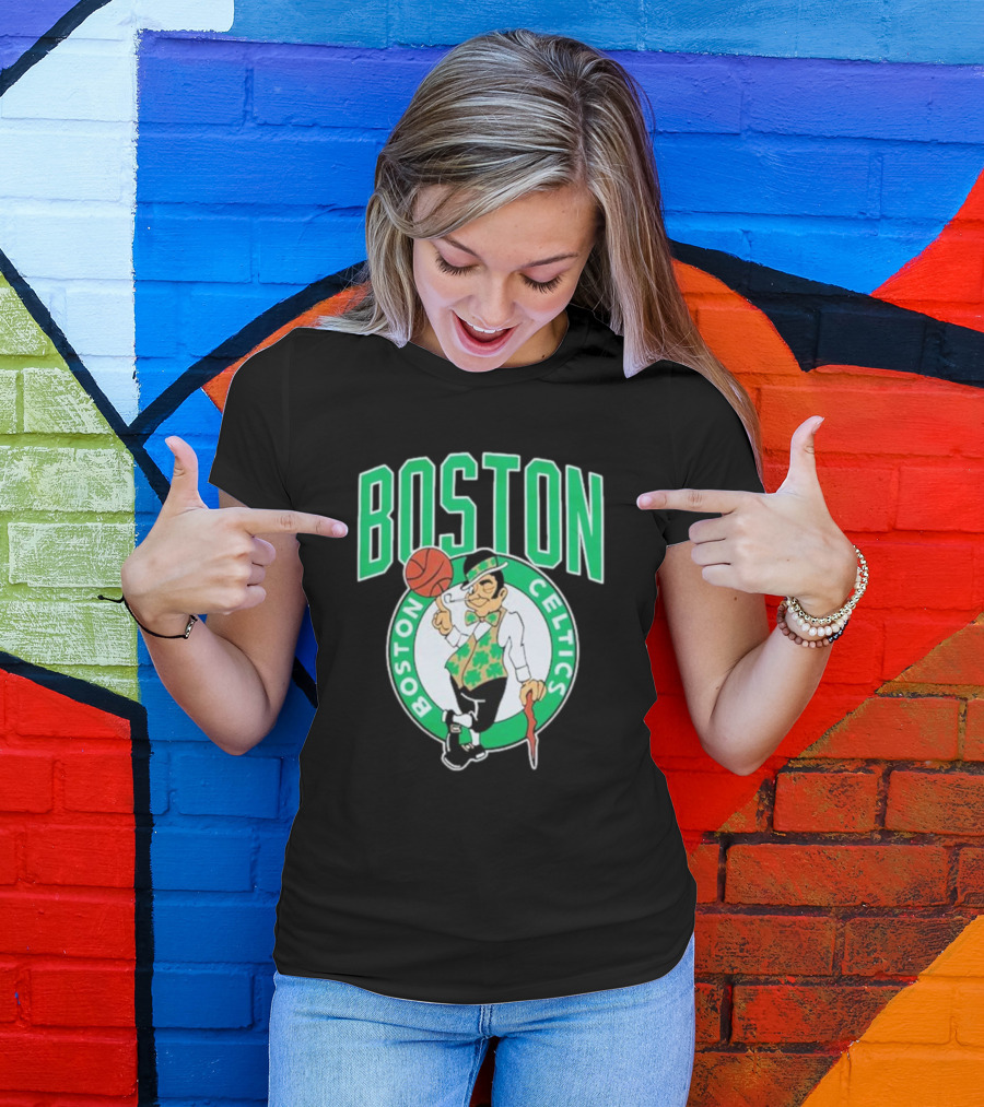 Boston Celtics Basketball Team Universe T-Shirt