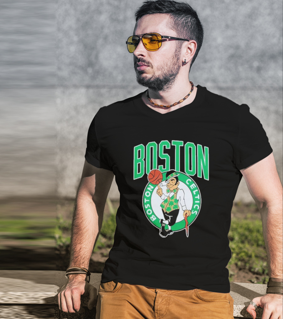 Boston Celtics Basketball Team Universe T-Shirt