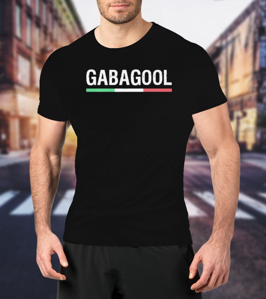 Vincent Martella Gabagool Italian Flag T-Shirt