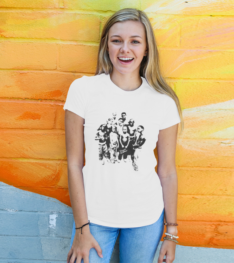 Runea White Thanksinsomnia Group Image T-Shirt