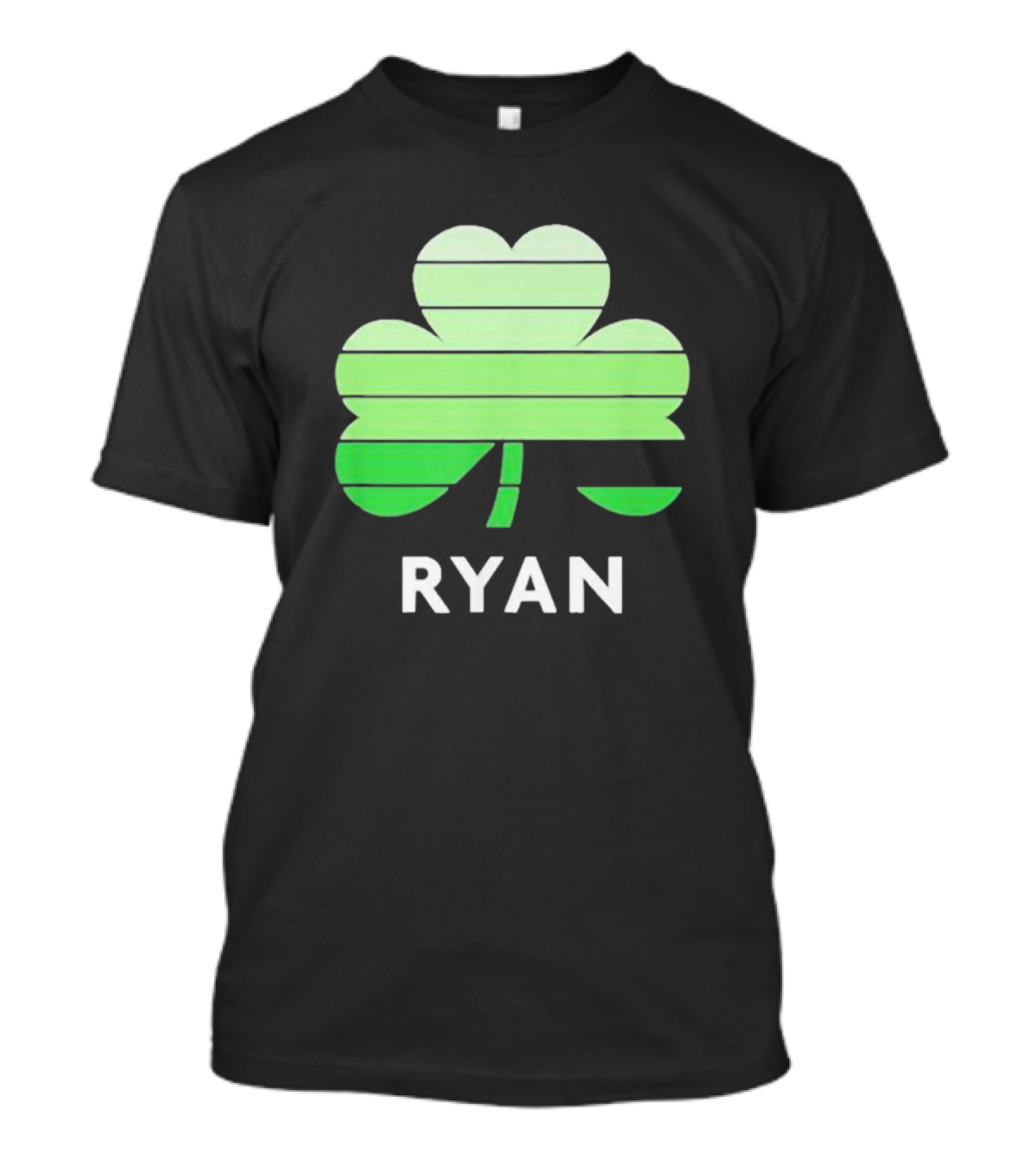 Ryan Vintage Irish Family Name With Clover T-Shirt