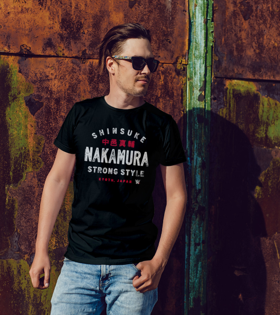 Shinsuke Nakamura Strong Style Kyoto Japan WWE T-Shirt