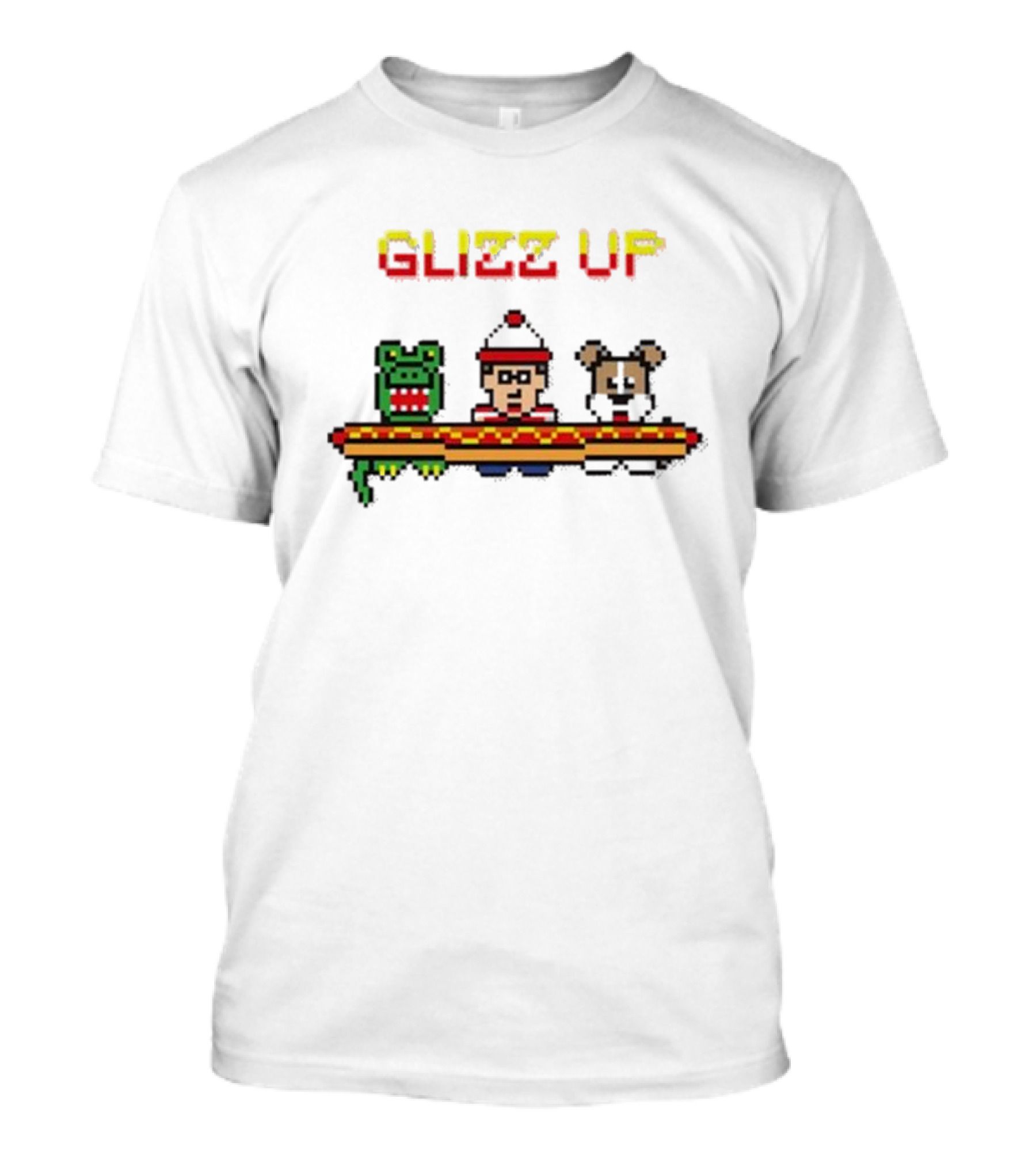 Sir Yacht Glizz Up Pixel Art Boat Adventure T-Shirt