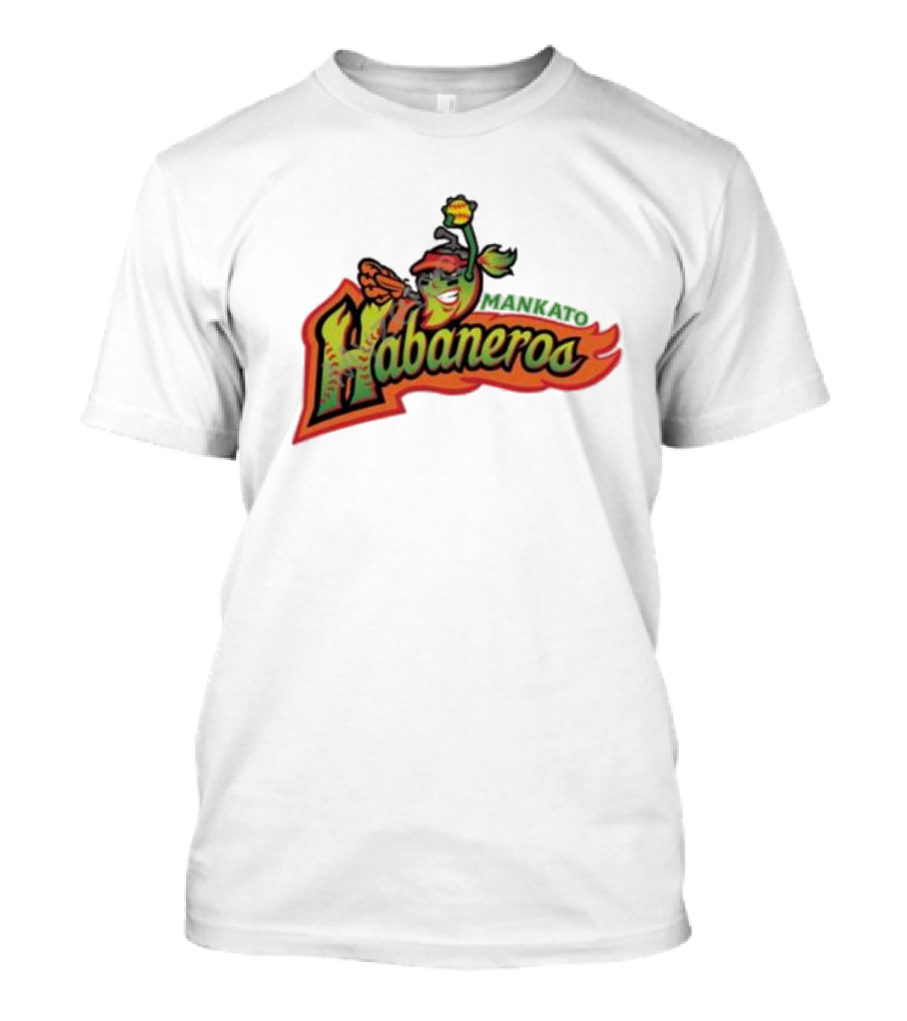 Mankato Habaneros Spicy Flaming Pepper T-Shirt