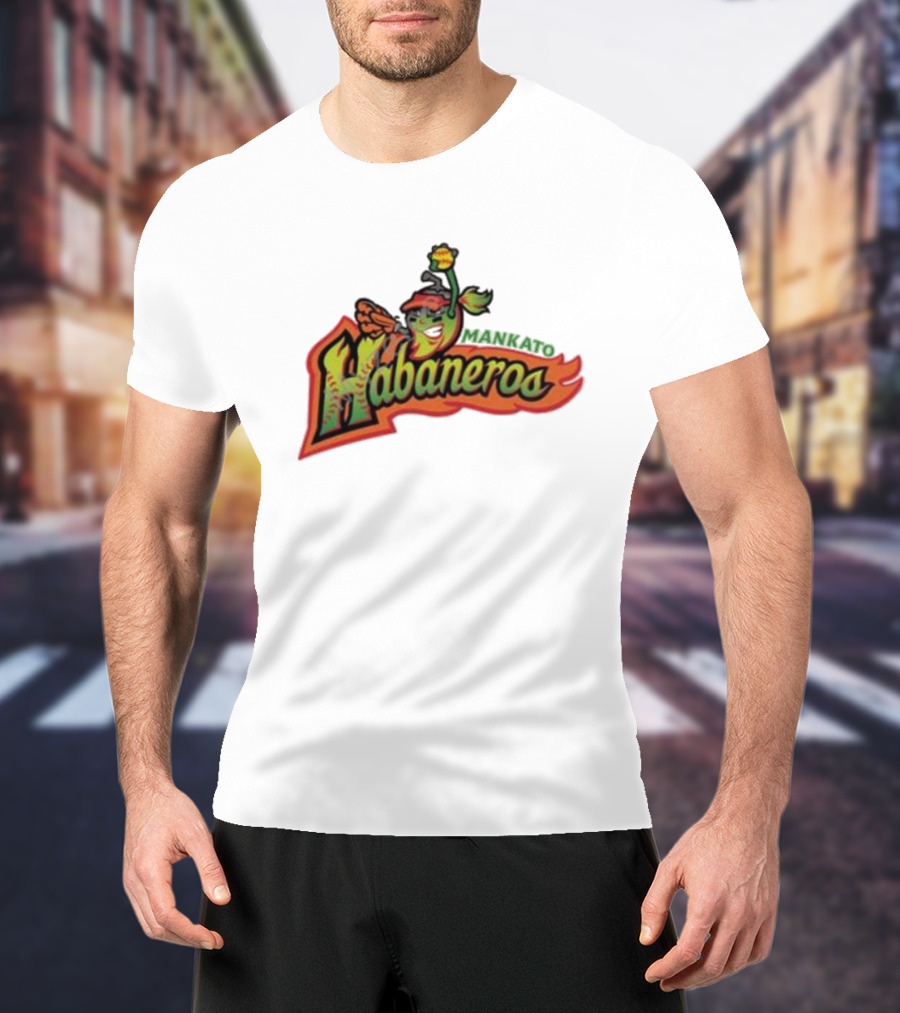 Mankato Habaneros Spicy Flaming Pepper T-Shirt