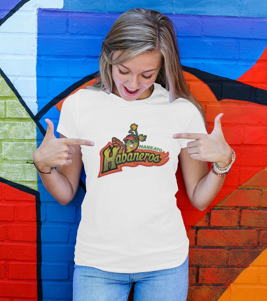 Mankato Habaneros Spicy Flaming Pepper T-Shirt