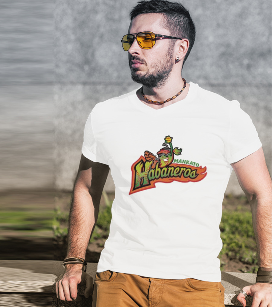 Mankato Habaneros Spicy Flaming Pepper T-Shirt