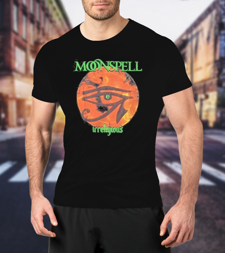 Moonspell Irreligious Eye Of Horus Emblem T-Shirt