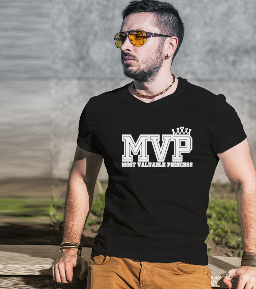 MVP Most Valuable Princess Crown T-Shirt