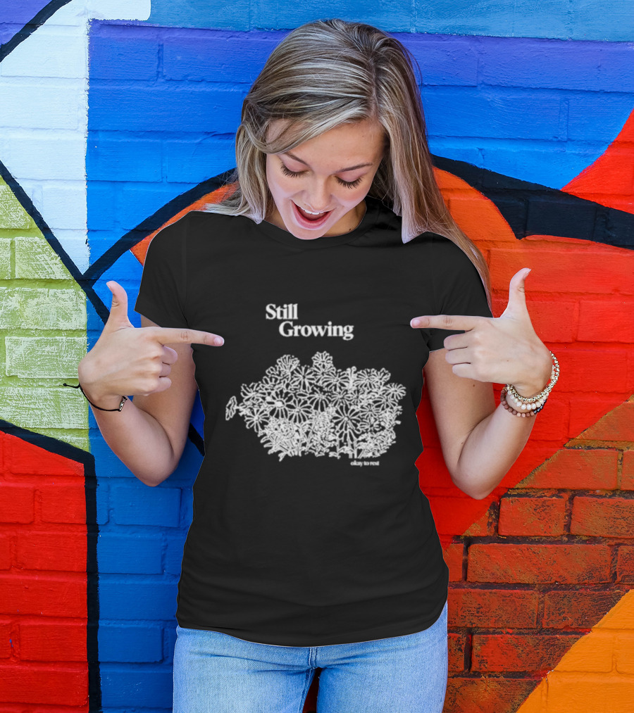 Still Growing Okaytorest Floral T-Shirt