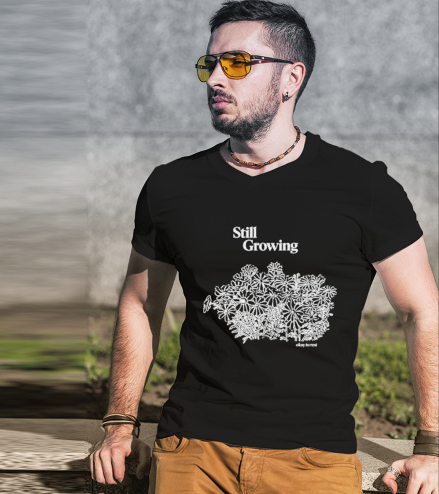 Still Growing Okaytorest Floral T-Shirt