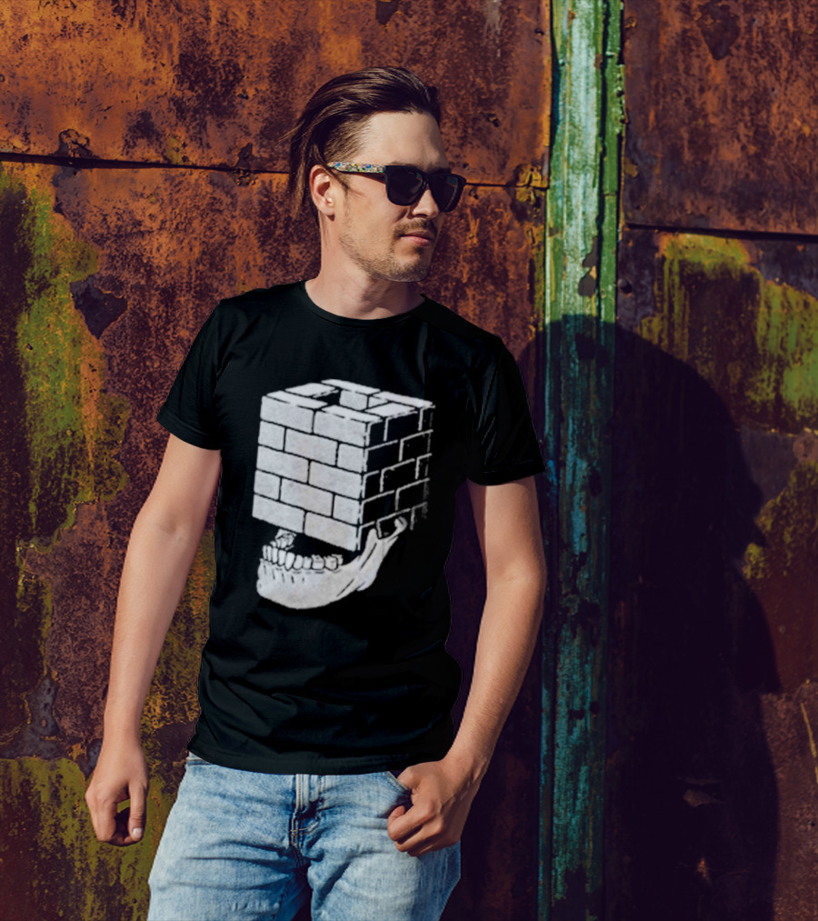 Osees Castleface Block Skull T-Shirt