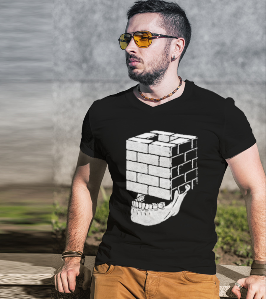 Osees Castleface Block Skull T-Shirt