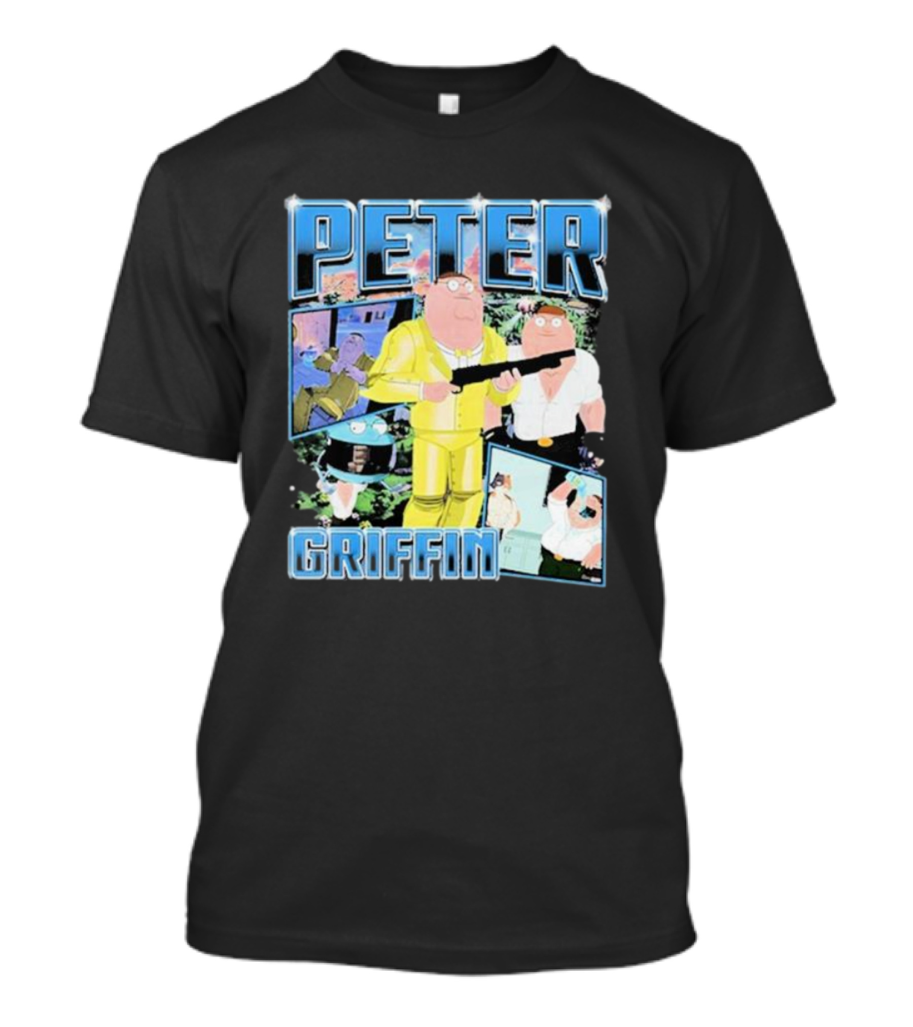 Peter Griffin Family Guy Character Highlights T-Shirt