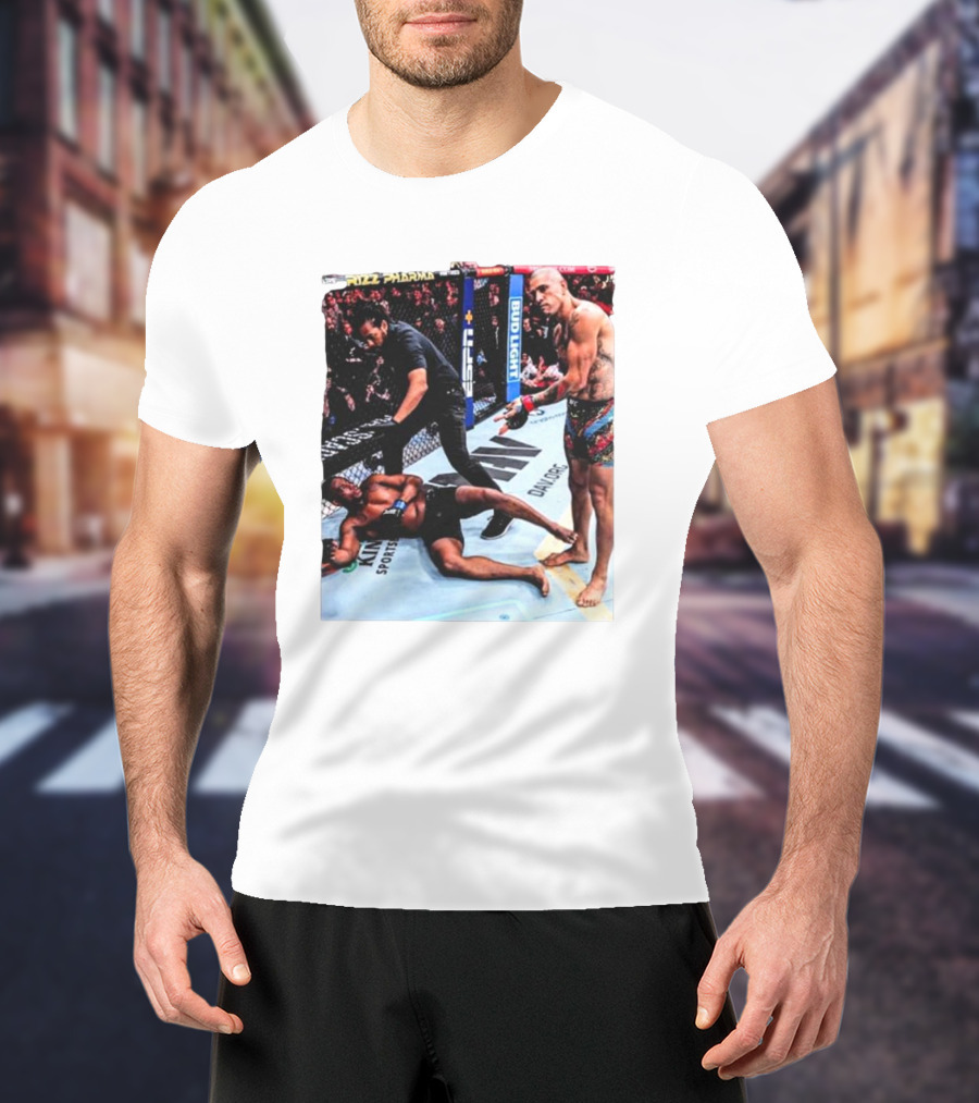 Alex Pereira Cosplay Khabane Lame It’s Too Easy UFC Arena Scene T-Shirt
