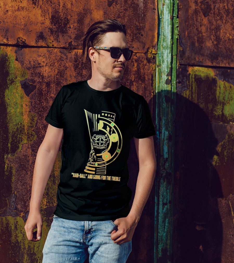 Bayer Leverkusen 1904 Xabi-Ball And Going For The Treble T-Shirt