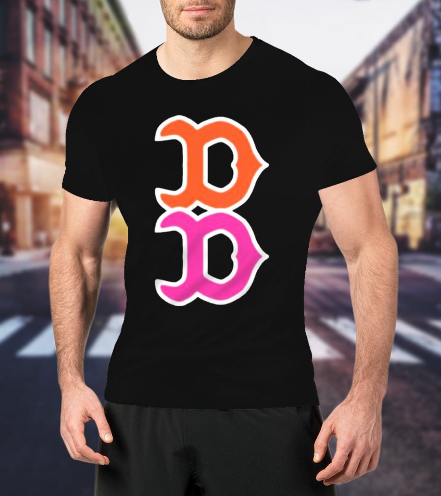 Boston Red Sox Double D Dunkin’ Colors T-Shirt