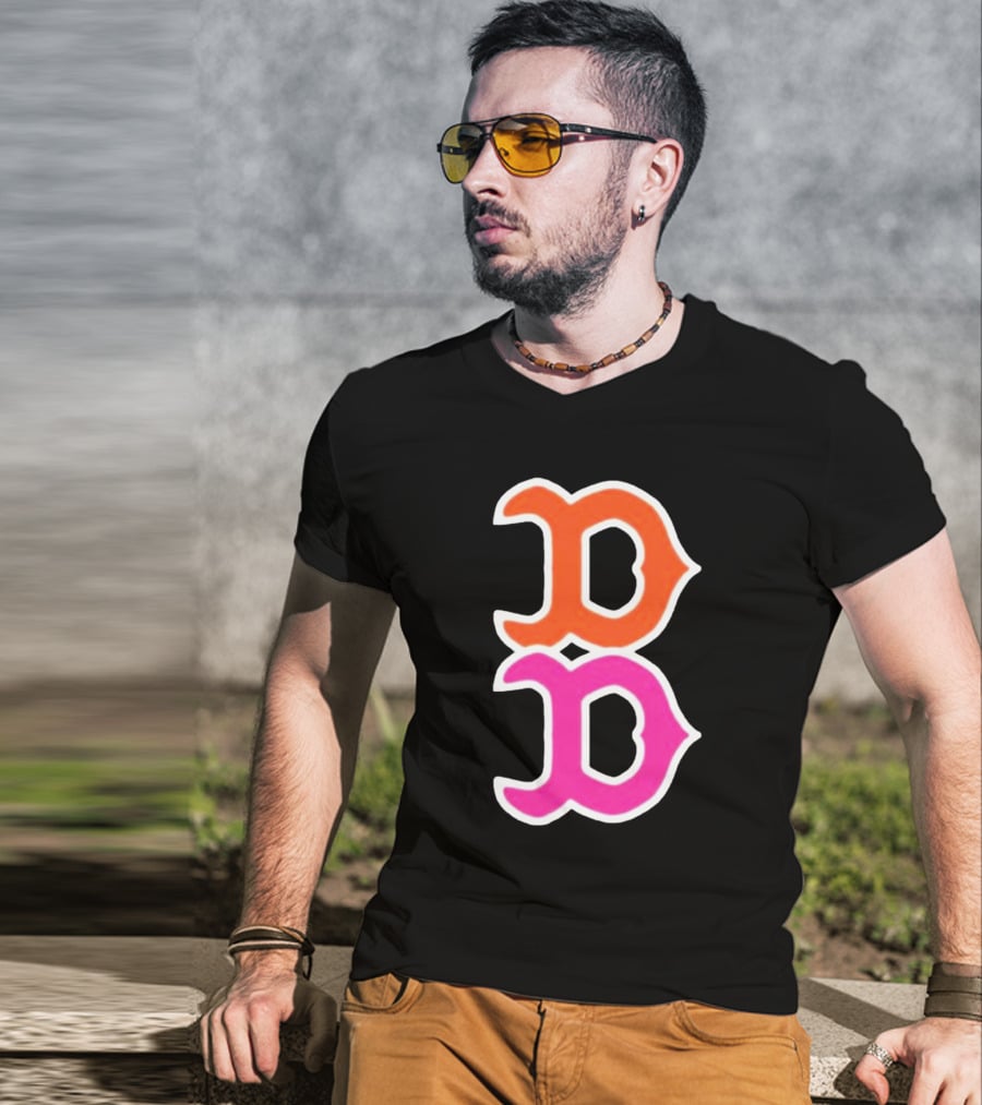 Boston Red Sox Double D Dunkin’ Colors T-Shirt