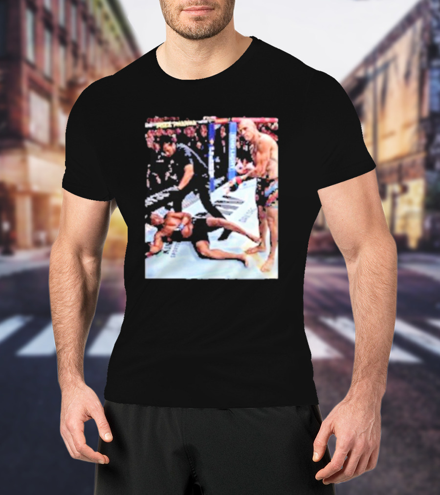 Alex Pereira MMA Victory Over Jamahal Hill In Octagon Showdown T-Shirt