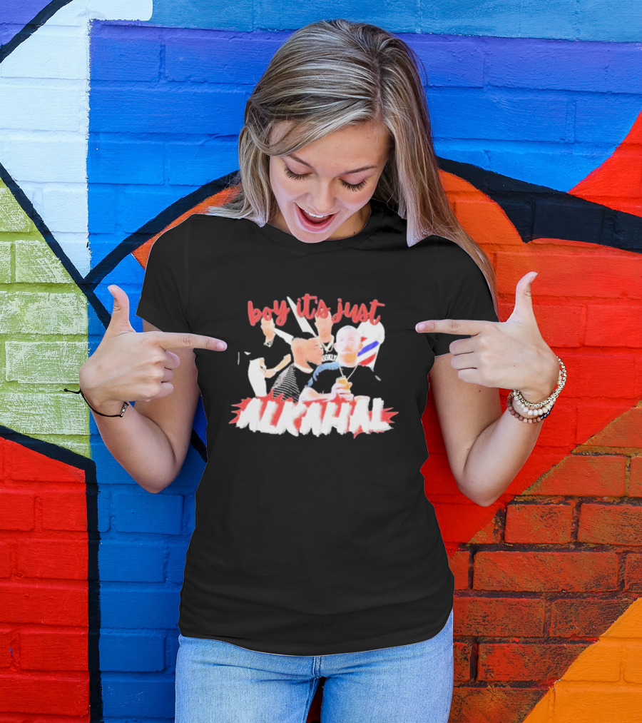 Boy It’s Just Alkahal Barber Shop Scene T-Shirt