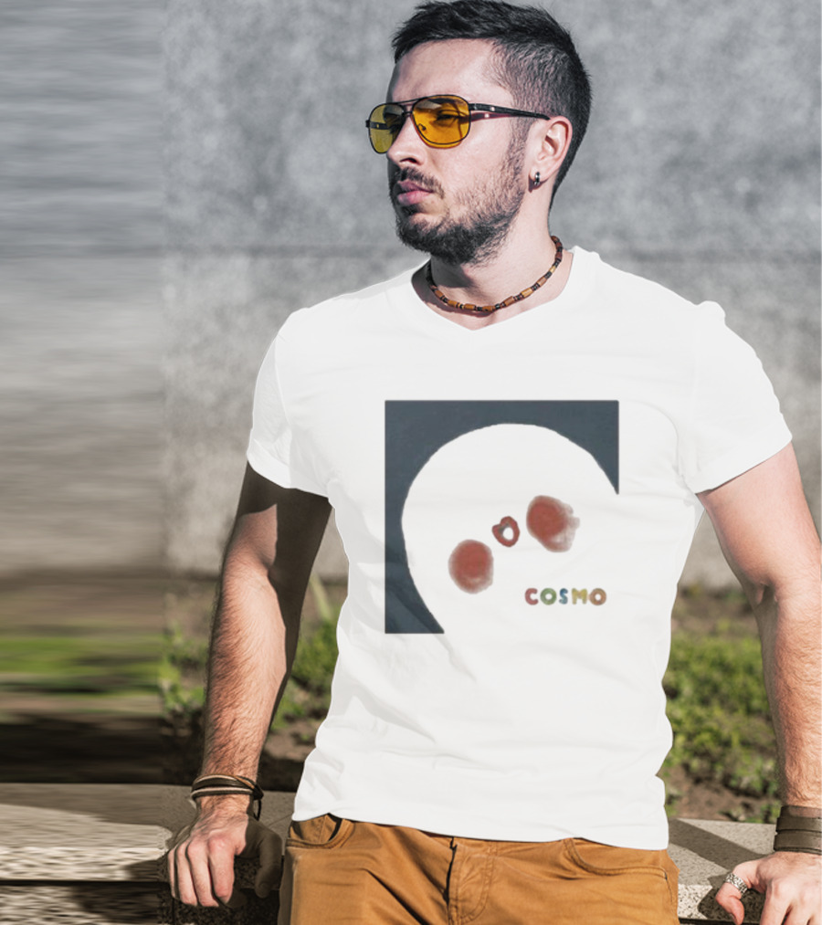 Cosmo Sheldrake Stop The Music Abstract Album T-Shirt