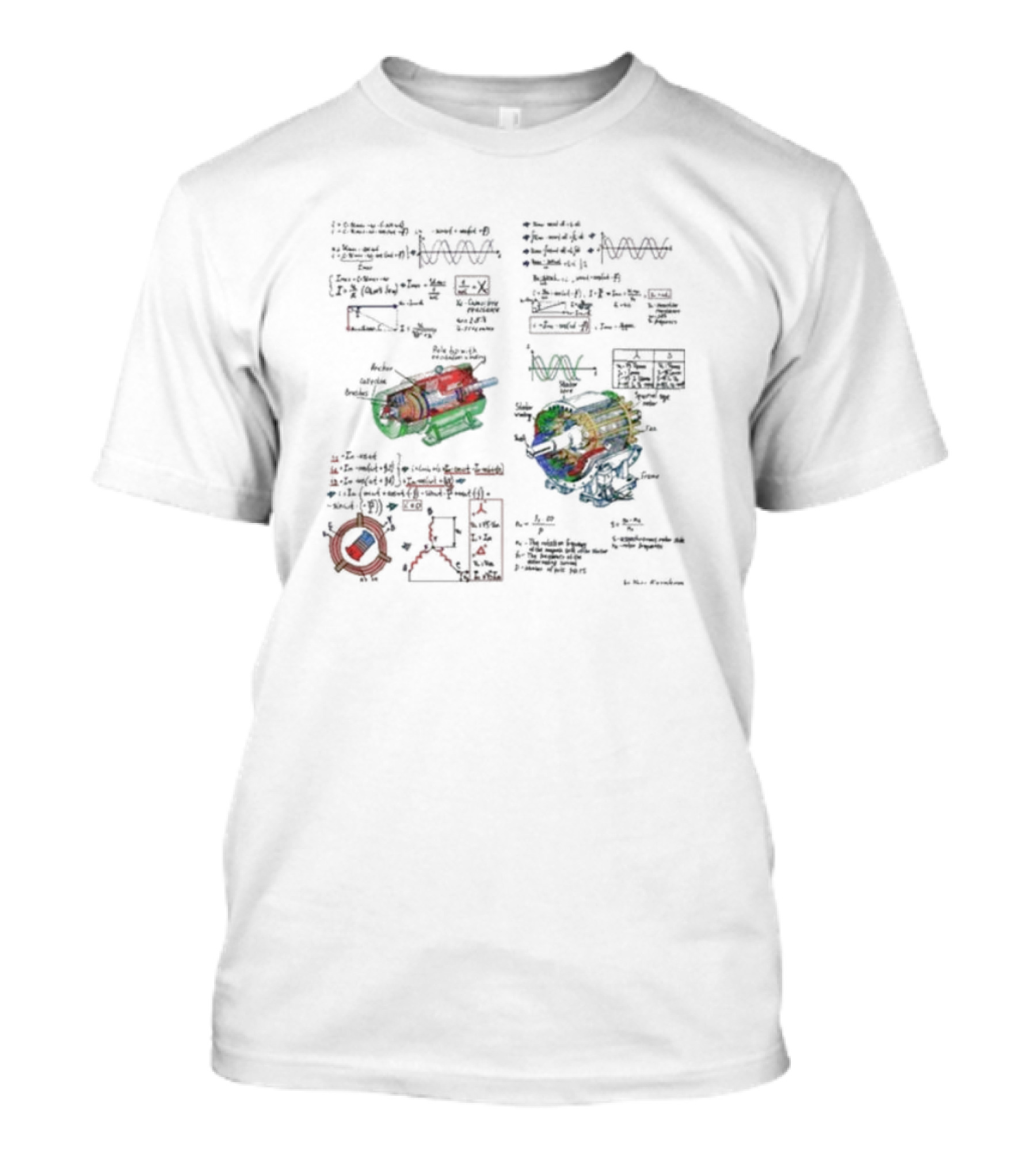 For Fans Of Electrical Engineering Science Schematics By Yuri Kovalenok T-Shirt