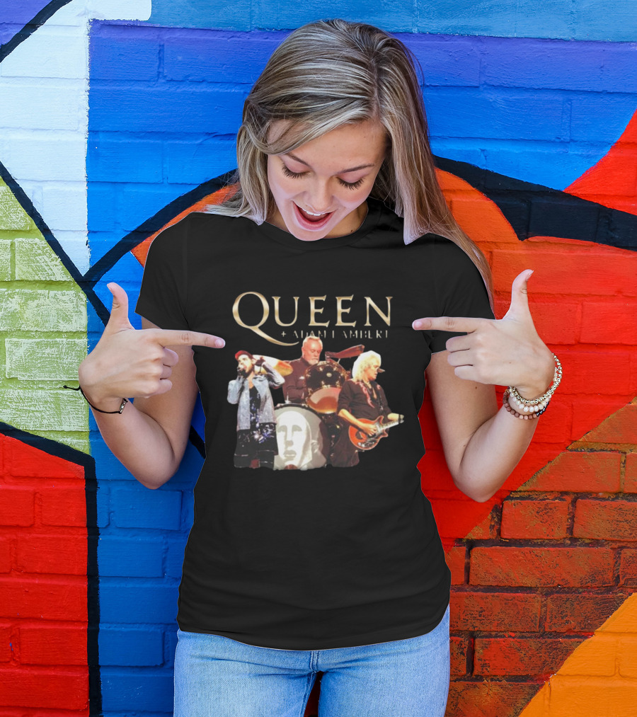 Queen + Adam Lambert Live Performance Collaboration T-Shirt