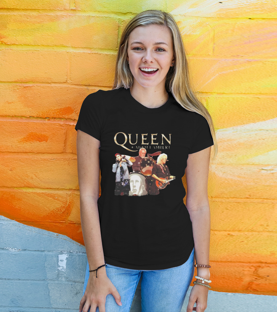 Queen + Adam Lambert Live Performance Collaboration T-Shirt