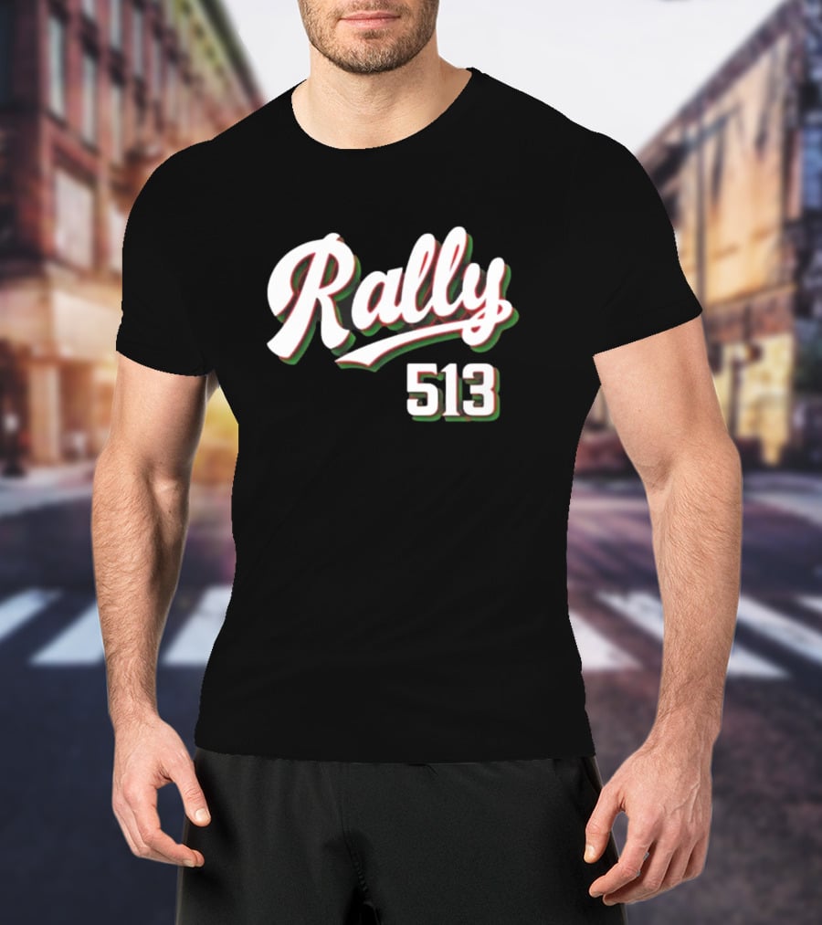 Rally 513 Cincinnati Reds Fan Gear T-Shirt