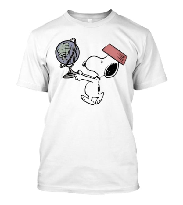 Snoopy Earth Day Take Care Of The Planet T-Shirt