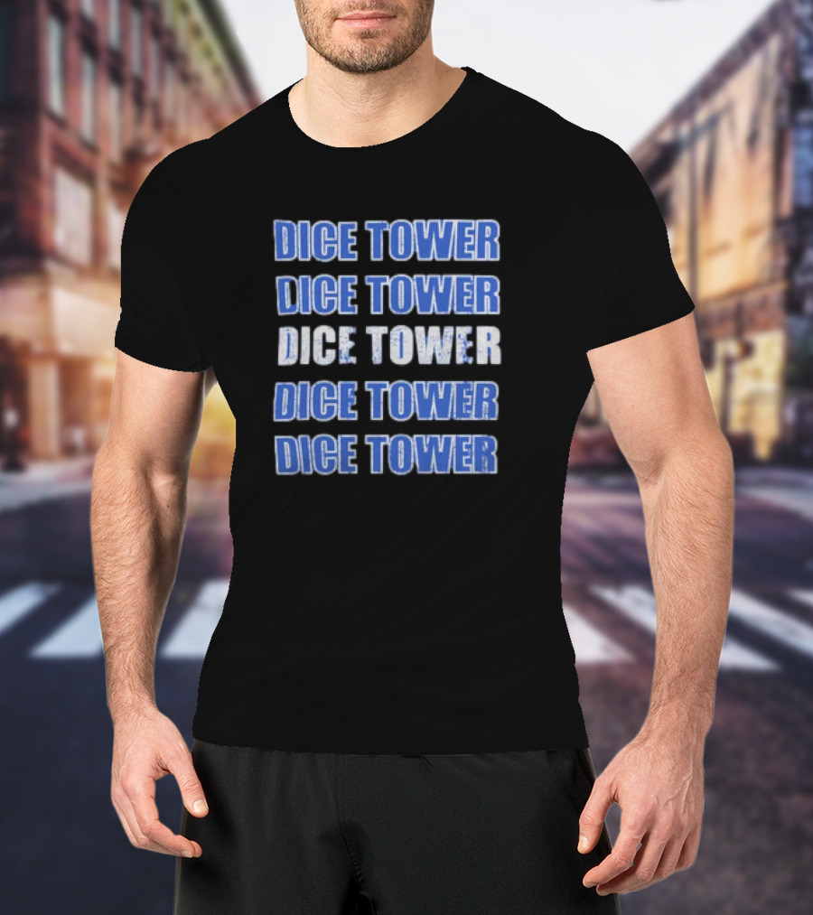 Dice Tower Repeat Dice Tower Dice Tower Dice Tower Dice Tower T-Shirt