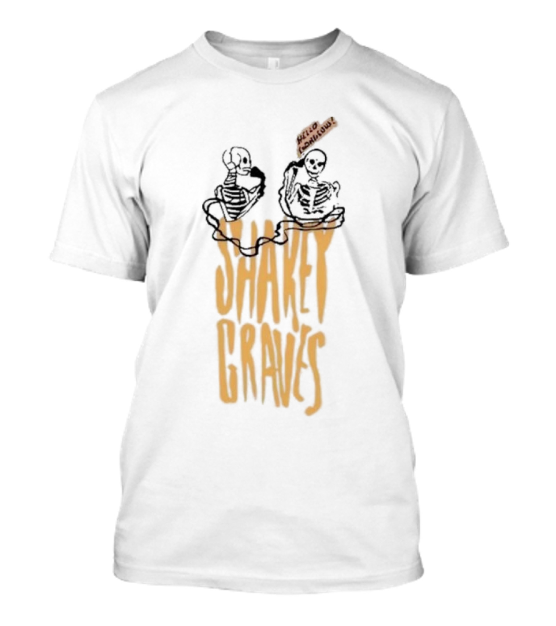 Shakey Graves Hello Gorgeous Skeletons T-Shirt