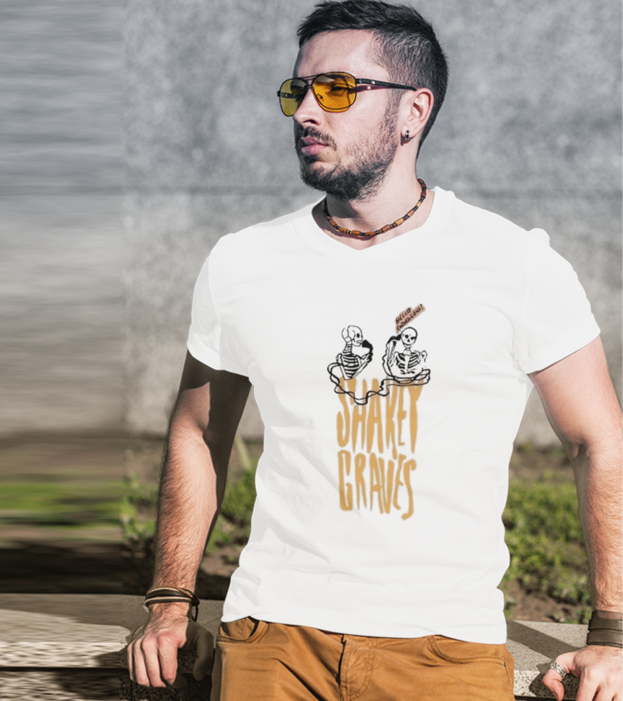 Shakey Graves Hello Gorgeous Skeletons T-Shirt