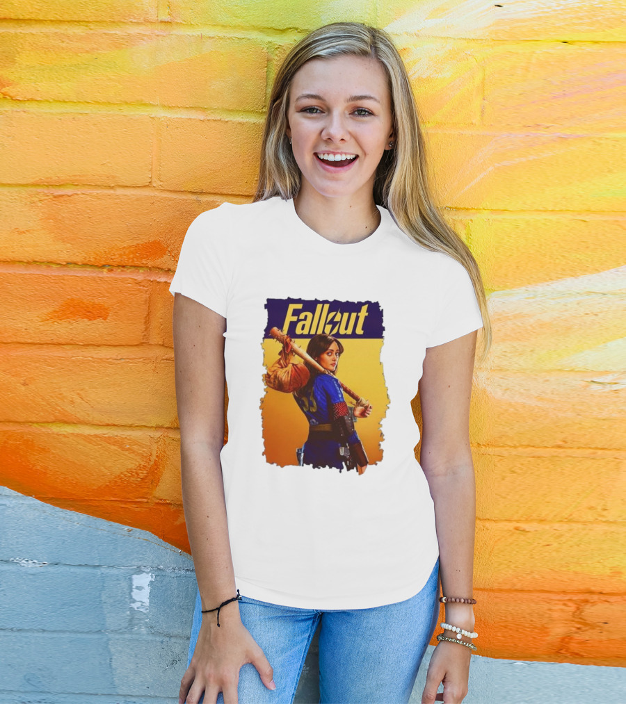 Fallout Lucy Vault Girl Retro Art 33 T-Shirt