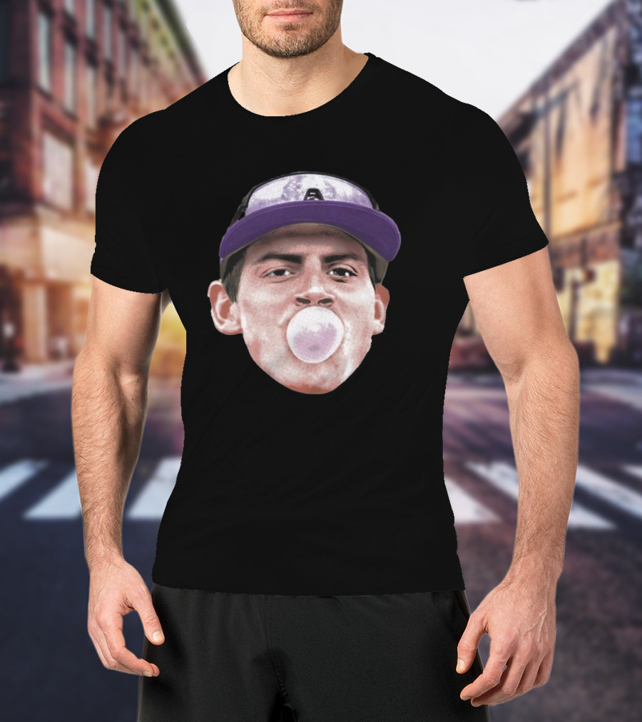 Dixon Williams Big Head Bubble Gum Baseball Cap T-Shirt