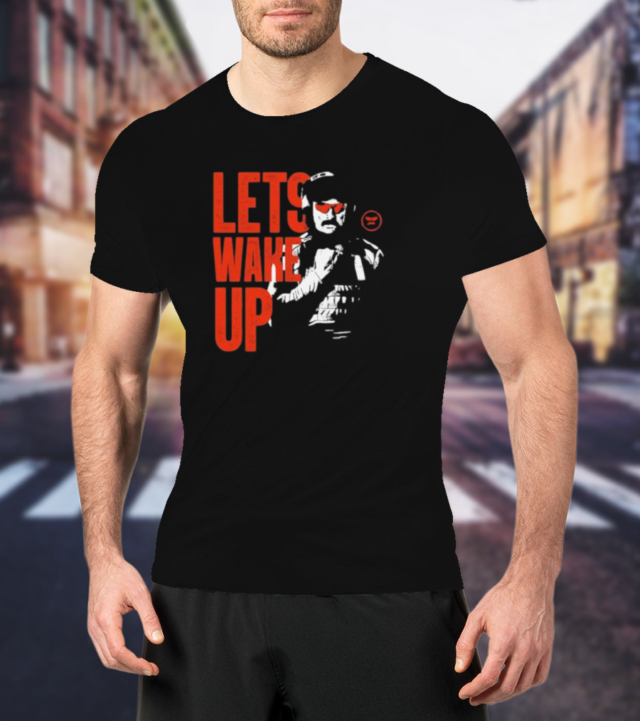 Dr Disrespect Let's Wake Up 4 1 24 Gaming Icon Red Glasses Rugged Vest T-Shirt